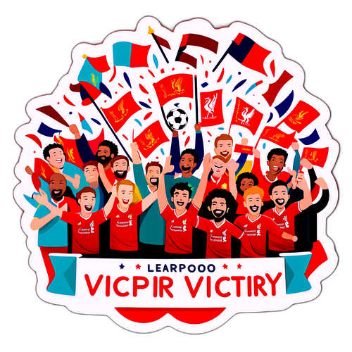 慶祝利物浦勝利的貼紙