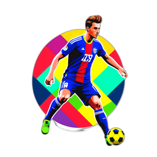 Dani Kökény inspiráló focis matrica