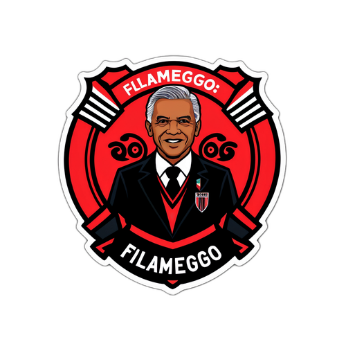 Sticker em Homenagem ao Presidente do Flamengo
