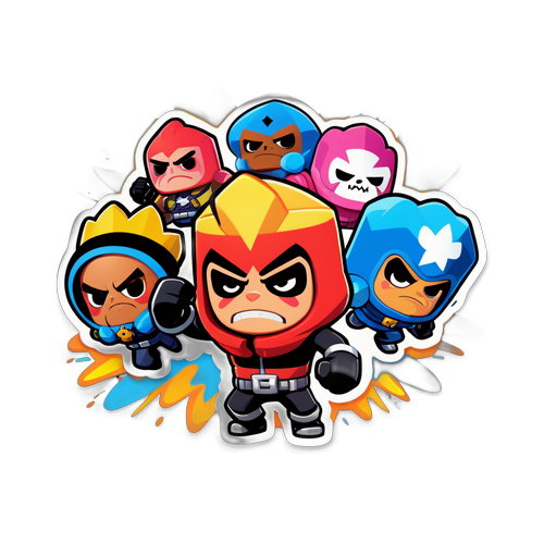 Ação Épica em Brawl Stars