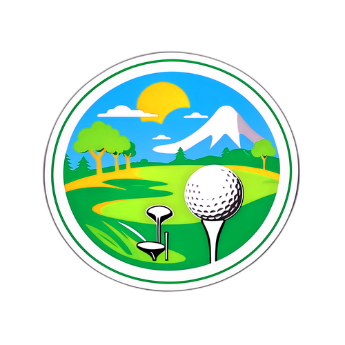 สติกเกอร์การแข่งขัน LPGA