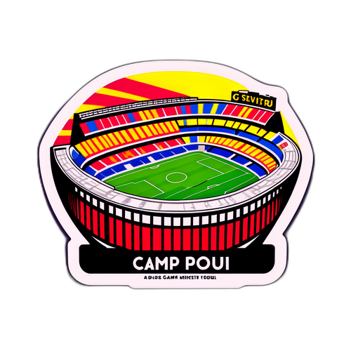 Camp Nou Stadion i Glans