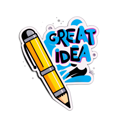 Hình dán ý tưởng tuyệt vời