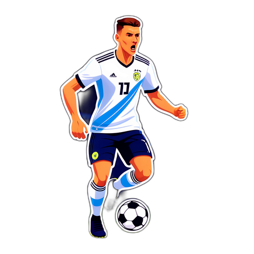 Futbolcu Karikatürü