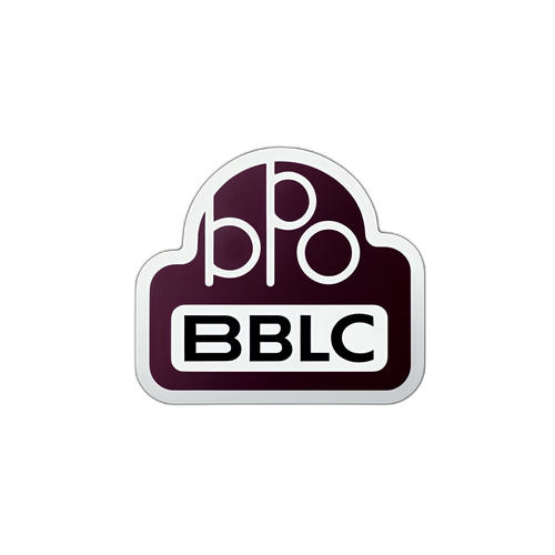 बीबीसी लोगो स्टिकर