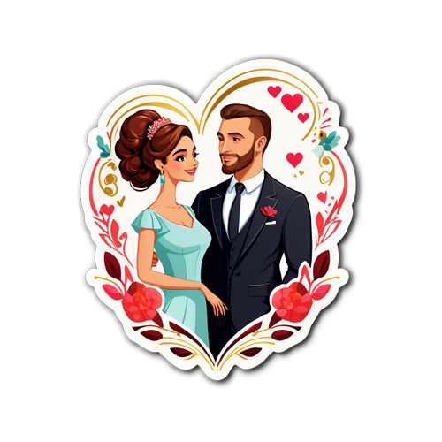 Bu Romantik Sticker ile Kerem Bürsin ve Melisa Sabancı'nın Aşkını Yaşayın!