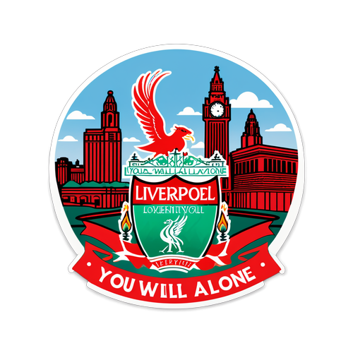 Sticker ya Liverpool: 'Hutatembea Pekee'