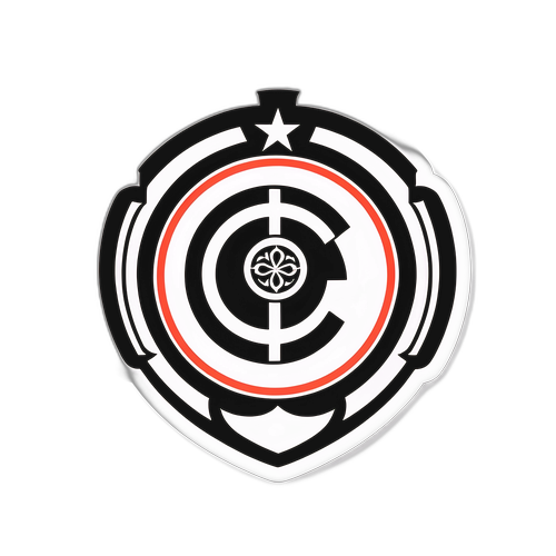 Sticker del logo de Corinthians con elementos del Capivariano