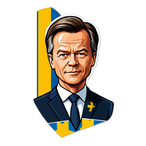 Ulf Kristersson: En Symbol för Sveriges Framtid med Stolt Flagga!