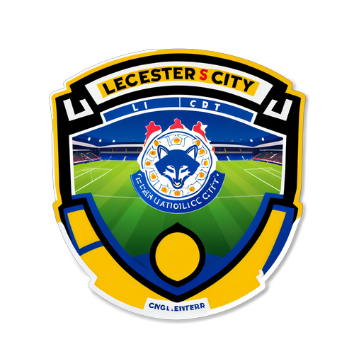 Sticker Stadion Leicester City