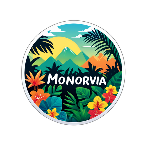 Monrovia Jungle Sticker