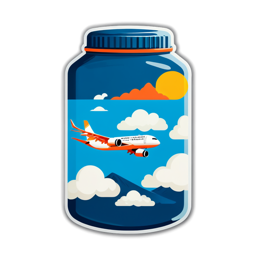 Stiker Canister Jeju Air