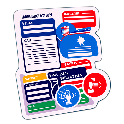 Sticker para sa Visa Bulletin