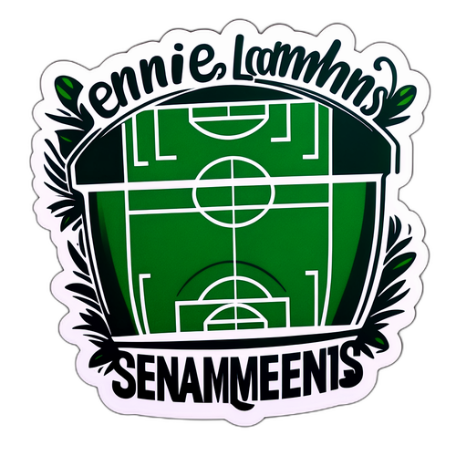 Futbol Sahası Stickerı