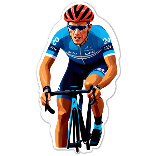 Découvrez le Sticker Remco Evenepoel : Le Champion de Cyclisme qui Inspire votre Passion Sportive !