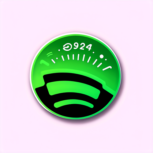 Design Minimalista da Retrospectiva Spotify 2024