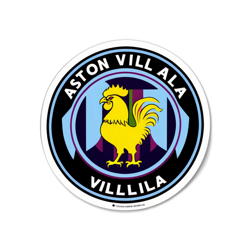 Aston Villa Logo Sticker