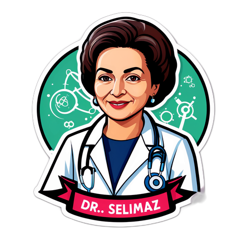 Modern Dr. Selda Solmaz Sticker