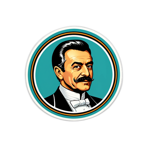 Mustafa Fırat Taşolar Retro Sticker