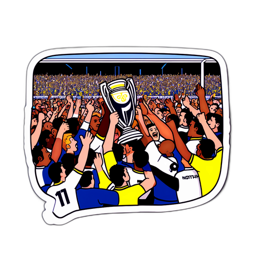 리즈 유나이티드와 노팅햄 포레스트 경기 장면 스티커
