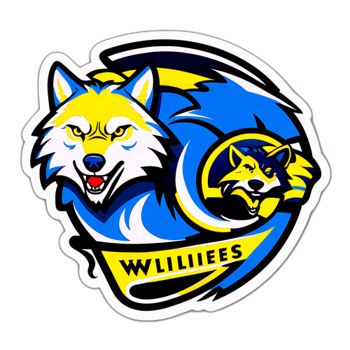 Représentation graphique d'un loup et d'un pacer