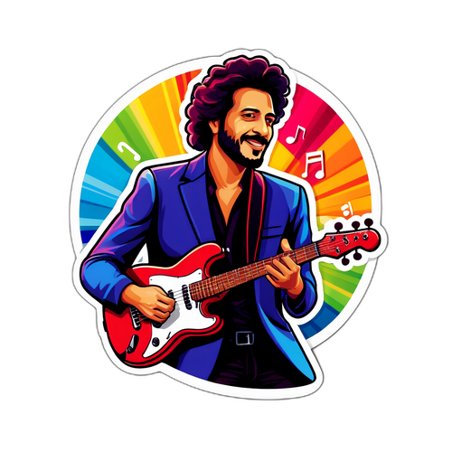 Diseño de Gustavo Zampe con fondo musical
