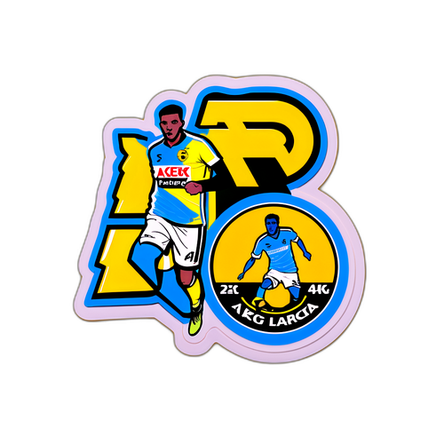 Наклейка з матчем Пафос – АЕК Ларнака