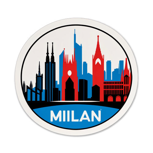 Skyline Milan: Pertarungan Simbol Inter dan Milan dalam Kecantikan yang Menakjubkan!