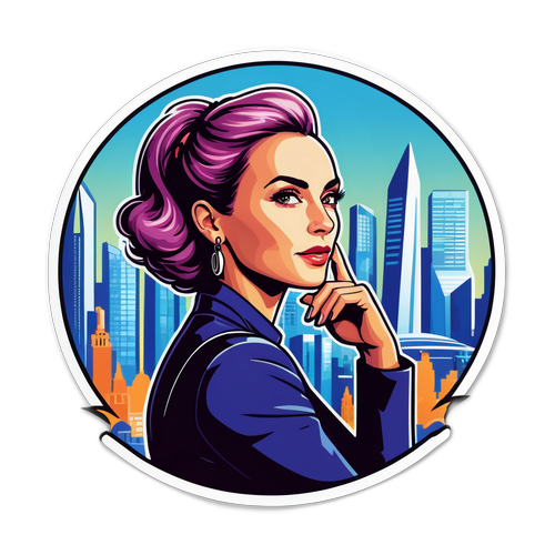 Moderne Porträt von Sandra Navidi