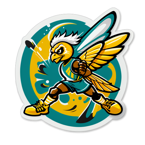 Sticker ng Labanan ng Hornets at Hawks