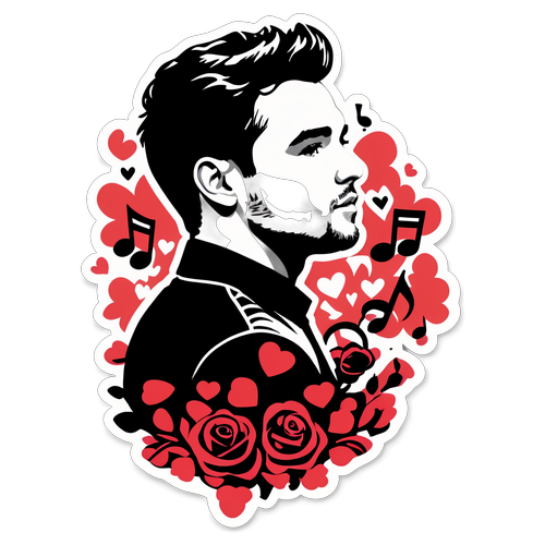 Emotional Tribute: Liam Payne's Legacy Celebrated with Beautiful Silhouettes and Melodic Notes!