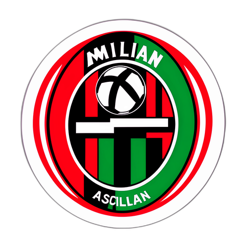 Sticker Pertandingan AC Milan vs Sassuolo