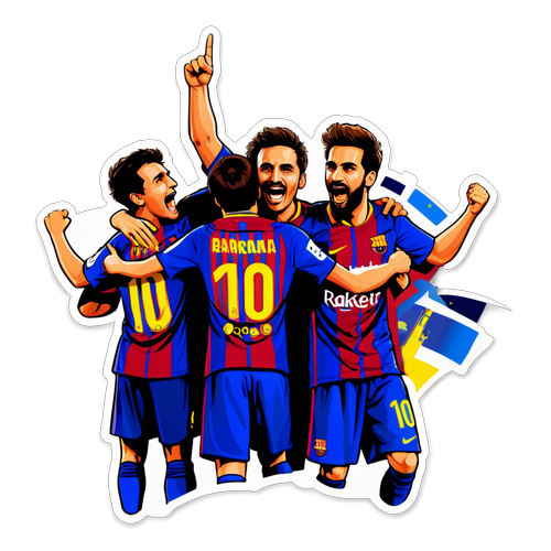 Barca Győzelmi Ünneplés