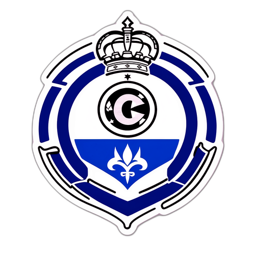 Adesivo da Rivalidade entre Corinthians e Cruzeiro
