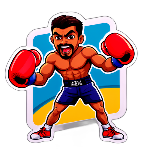 Agit Kabayel i boxningshandskar