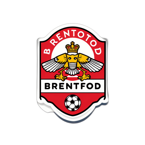 สติกเกอร์โลโก้เบรนท์ฟอร์ด