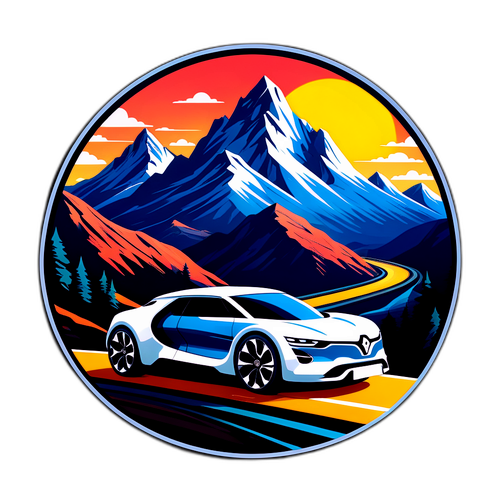 Renault Filante pe drumurile montane