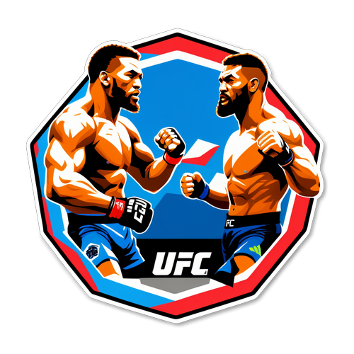 Høyenergi klistremerke for UFC 311