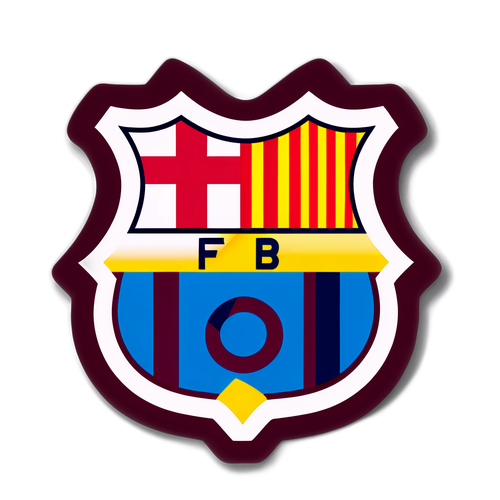 Sticker ya FC Barcelona