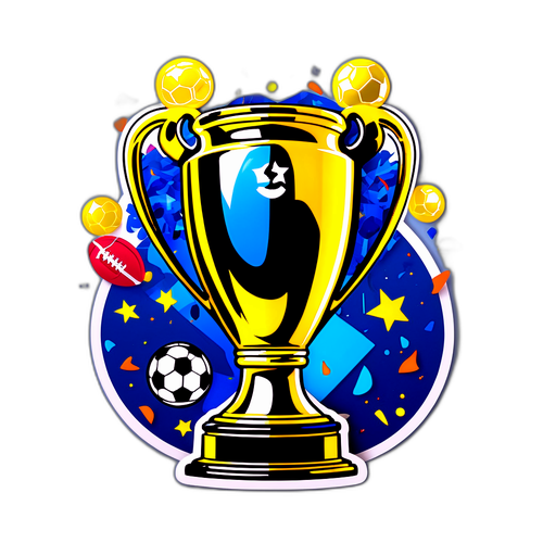 Kunstnerisk fremstilling av Champions League-trofeet