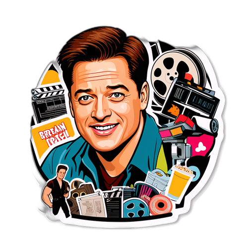 Sticker ni Brendan Fraser