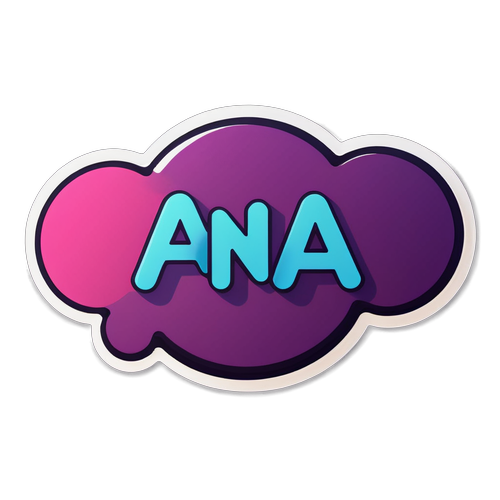 Стікери з написом "ANA"