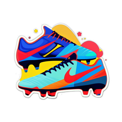 Sporcu Ayakkabıları Sticker