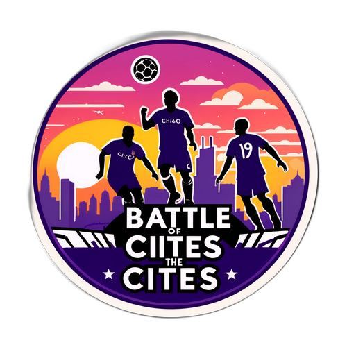 Outdoor-Themed Soccer Sticker: Battle of the Cities