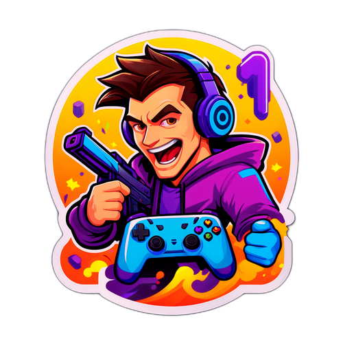 मज़ेदार ट्विच स्ट्रीमिंग स्टिकर