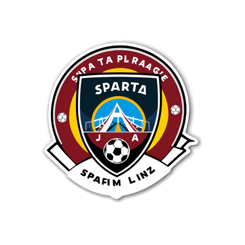 Rivalitate Epică: Stickerul Care Îți Va Scula Pulsul în Timpul Meciurilor Sparta Praga vs. LASK Linz!