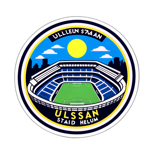 Kibandiko cha Kizamani cha Uwanja wa Ulsan