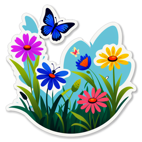 Unleash Joy: Discover the Enchanting Beauty of Wildflowers and Butterflies!