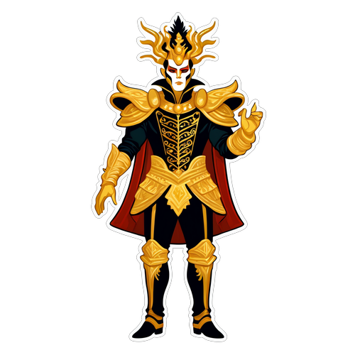 Mitolojik Canavar Temalı Sticker