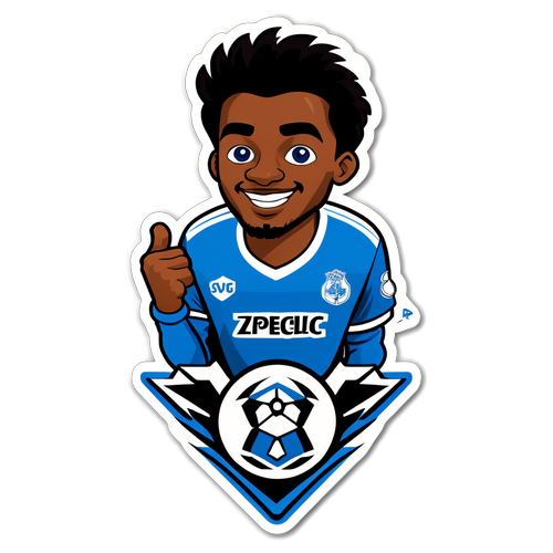 Sticker voor PEC Zwolle